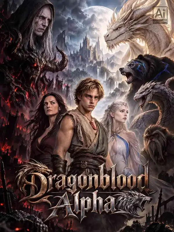 Dragonblood Alpha short drama poster on ReelShort
